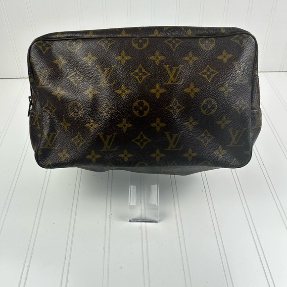 Louis Vuitton Trousse 28 Unisex Brown Monogram canvas Cosmetic Bag - Picture 2 of 14